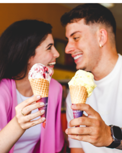sorveteria pessoas